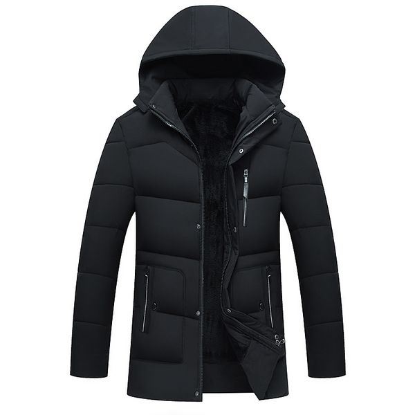 favocent good quality men jacket super warm thick mens winter parkas long coats with hood for leisure men parka plus size 5xl 201204, Black
favocent good quality men jacket super warm thick mens winter parkas long coats with hood for leisure men parka plus size 5xl 201204, Black
