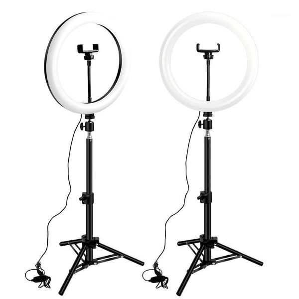 30cm 12inch ring light with tripod annular lamp for phone 1.6m stand lighting for studio vlogging youtube short video live p1 
30cm 12inch ring light with tripod annular lamp for phone 1.6m stand lighting for studio vlogging youtube short video live p1