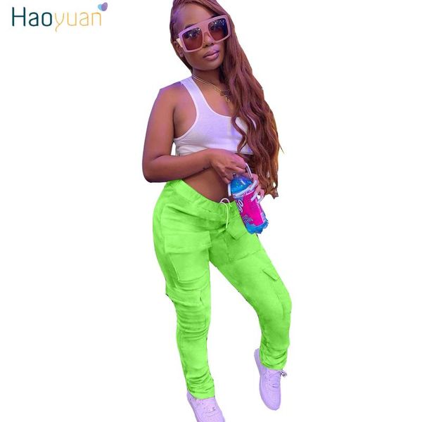 haoyuan high waisted lounge pants women bottoms elastic sweatpants fashion streetwear 2020 fall plus size neon stretch trousers, Black;white
haoyuan high waisted lounge pants women bottoms elastic sweatpants fashion streetwear 2020 fall plus size neon stretch trousers, Black;white