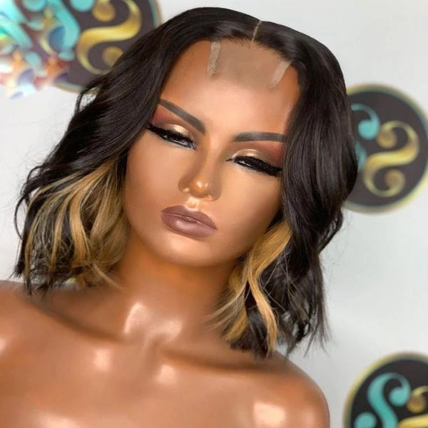 full baby hair 5x5 closurelace wigs highlight blonde wavy short bob 360 hd transparent frontal human hair natural hairline virgin, Black;brown
full baby hair 5x5 closurelace wigs highlight blonde wavy short bob 360 hd transparent frontal human hair natural hairline virgin, Black;brown