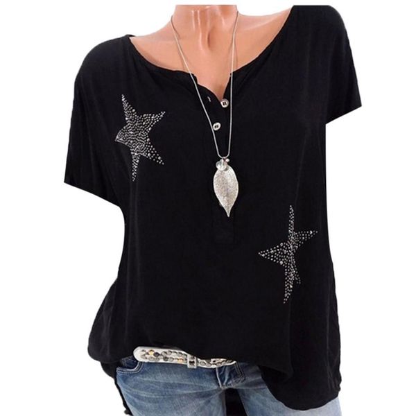 womens tunics blouse shirt women button five pointed star halloween drill plus size blouse striped shirt women bluse damen, White
womens tunics blouse shirt women button five pointed star halloween drill plus size blouse striped shirt women bluse damen, White