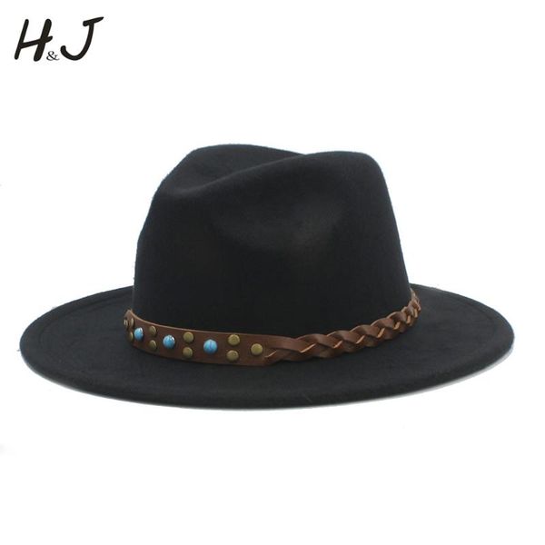 retro women men wool fedora hat for elegant lady gentleman winter autumn wide brim jazz godfather sombrero sun caps, Blue;gray
retro women men wool fedora hat for elegant lady gentleman winter autumn wide brim jazz godfather sombrero sun caps, Blue;gray