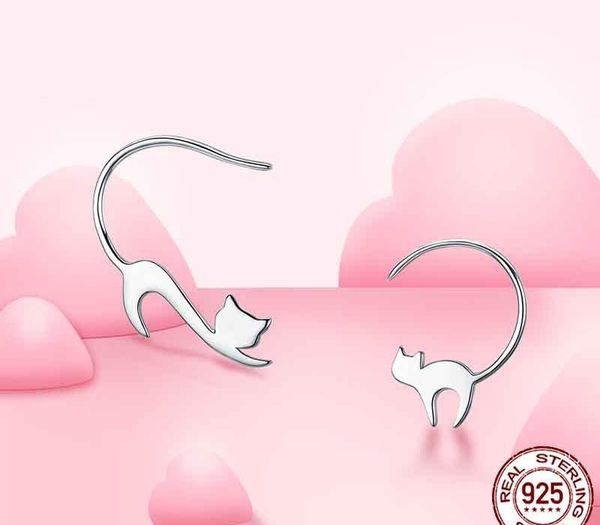real 925 sterling silver earrings charming lovely cat ear studs creative ms earring good quality wholesale women girls stud11, Golden;silver
real 925 sterling silver earrings charming lovely cat ear studs creative ms earring good quality wholesale women girls stud11, Golden;silver