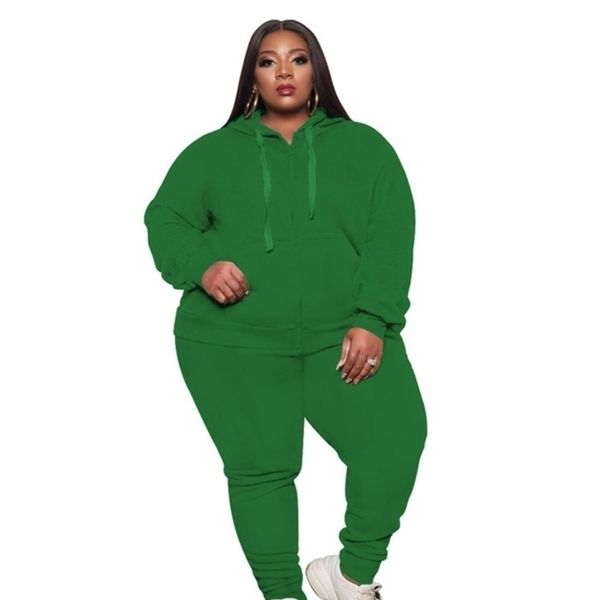 spring plus size women's tracksuit long sleeve hoodies zipper sweatershirt+legging pants two-piece suit clothing outfits sportwear gg11, White
spring plus size women's tracksuit long sleeve hoodies zipper sweatershirt+legging pants two-piece suit clothing outfits sportwear gg11, White