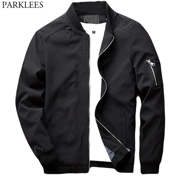 black lightweight bomber jacket men casual spring autumn baseball jackets mens softshell slim fit varsity jacket for men youth, Black;brown
black lightweight bomber jacket men casual spring autumn baseball jackets mens softshell slim fit varsity jacket for men youth, Black;brown