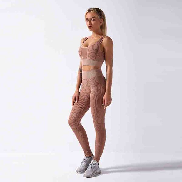 fashion women yoga set european and american snake pattern tracksuits sports vest + high waist leggings workout yoga suit 7 colors size s-l, Gray
fashion women yoga set european and american snake pattern tracksuits sports vest + high waist leggings workout yoga suit 7 colors size s-l, Gray