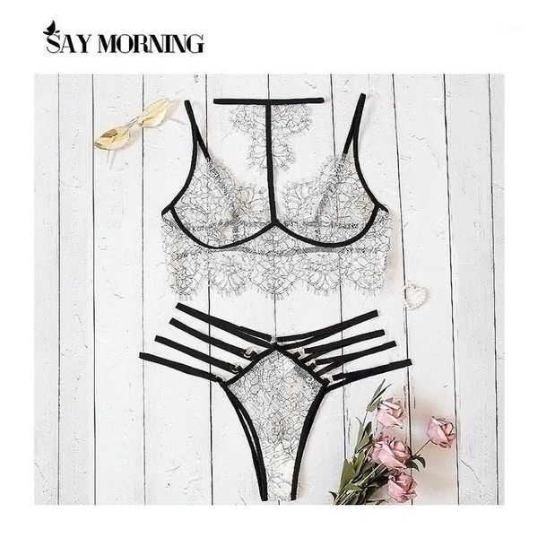 say morning women lingerie lace bra set underwear panty bandage set erotic lingerie dress bra briefs1, Red;black
say morning women lingerie lace bra set underwear panty bandage set erotic lingerie dress bra briefs1, Red;black