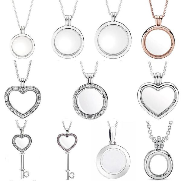 100% 925 sterling silver sparkling heart large key crown o round lockets floating necklace fit fashion charm trendy diy jewelry
100% 925 sterling silver sparkling heart large key crown o round lockets floating necklace fit fashion charm trendy diy jewelry
