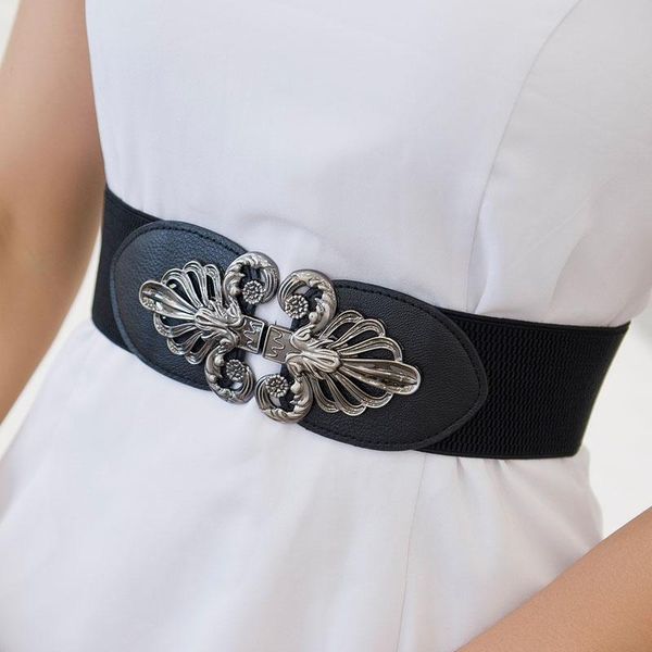 женщины металл кожаный ремень двойной черный пряжка cummerbunds упругие stretch vintage wide waistband талии ceinture femme для платья sqcrt, Black;brown
женщины металл кожаный ремень двойной черный пряжка cummerbunds упругие stretch vintage wide waistband талии ceinture femme для платья sqcrt, Black;brown