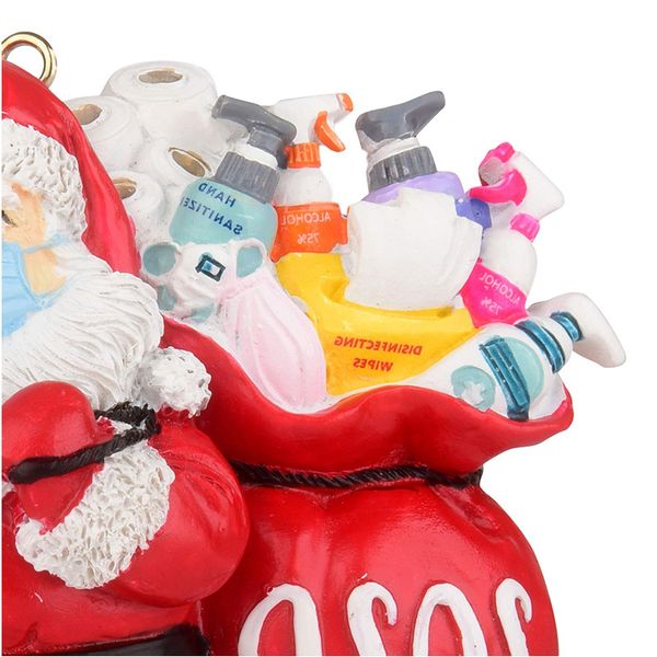 new2020 diy christmas decorate quarantine personalized hanging pendants santa claus ornament
new2020 diy christmas decorate quarantine personalized hanging pendants santa claus ornament