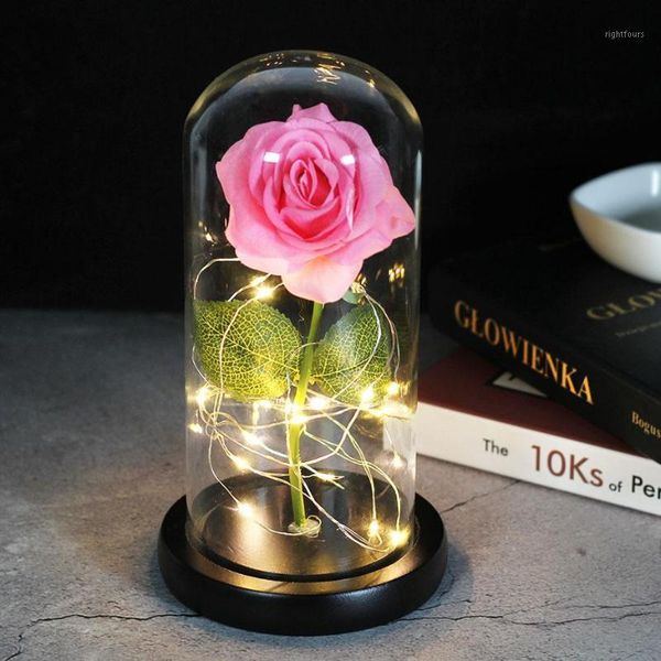 beautiful eternal rose eternelle led light rose in glass dome for mother's birthday valentines day gift1
beautiful eternal rose eternelle led light rose in glass dome for mother's birthday valentines day gift1