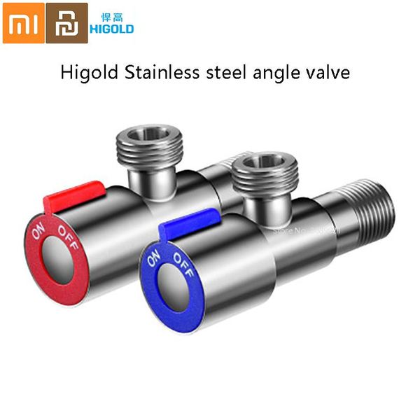higold universal 304 из нержавеющей стали угловой клапан душевой душ дивертер горячая холодная вода для ванной комнаты / кухня / унитаз cauc
higold universal 304 из нержавеющей стали угловой клапан душевой душ дивертер горячая холодная вода для ванной комнаты / кухня / унитаз cauc