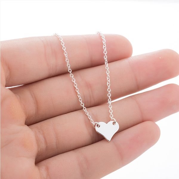 heart necklaces womens gold couple pendants stainless steel woman accessories fashion necklace initial jewelry chain on the neck, Silver
heart necklaces womens gold couple pendants stainless steel woman accessories fashion necklace initial jewelry chain on the neck, Silver