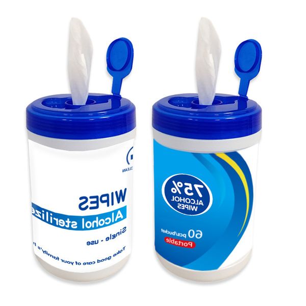 60pcs/barrel disposable wet antibacterial hand skin cleaning care sterilization wipes alcohol cotton disinfecting lysol
60pcs/barrel disposable wet antibacterial hand skin cleaning care sterilization wipes alcohol cotton disinfecting lysol