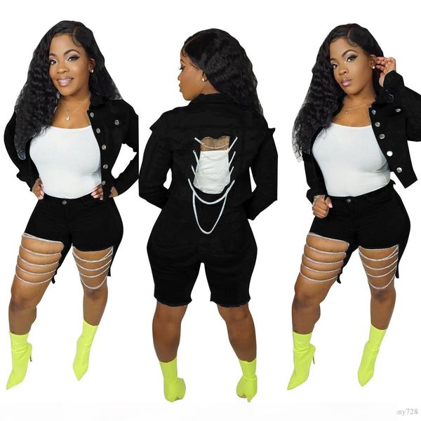 2019 latest trendy women slim fit ripped jeans comfy stretch skinny holes jeans chains denim knee length pants summer only for pants, Blue
2019 latest trendy women slim fit ripped jeans comfy stretch skinny holes jeans chains denim knee length pants summer only for pants, Blue