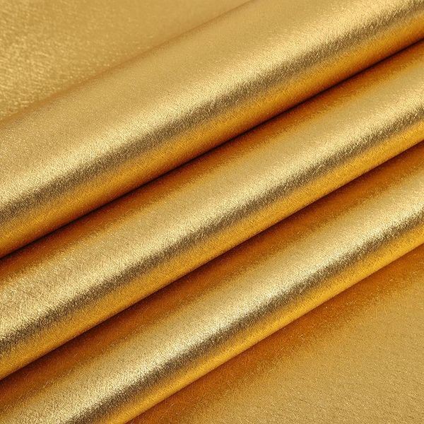 simple european-style gold foil wallpaper solid color gold fine drawing wallpaper l ceiling club pvc
simple european-style gold foil wallpaper solid color gold fine drawing wallpaper l ceiling club pvc