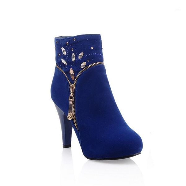 boots arrival autumn winter stiletto high heels rhinestone side zipper plus size 40-43 ankle for women shoes1, Black
boots arrival autumn winter stiletto high heels rhinestone side zipper plus size 40-43 ankle for women shoes1, Black