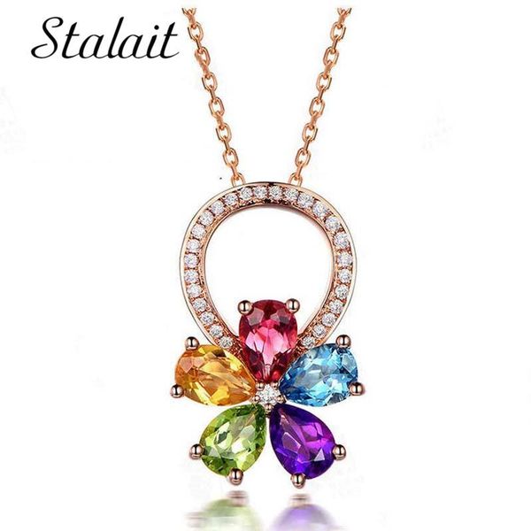 pendant necklaces hollow five petals flower colorful water drop leaf crystal pendants fashion charm wedding bridal jewelry, Silver
pendant necklaces hollow five petals flower colorful water drop leaf crystal pendants fashion charm wedding bridal jewelry, Silver