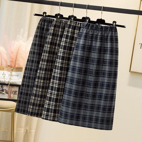 elegant woolen midi plaid skirt 2020 autumn and winter high waist a-line vintage split skirts womens1, Black
elegant woolen midi plaid skirt 2020 autumn and winter high waist a-line vintage split skirts womens1, Black