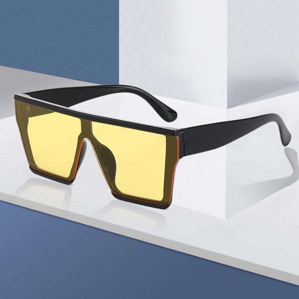 sunglasses the 2021 conjoined wish amazon joker classic one, White;black 
sunglasses the 2021 conjoined wish amazon joker classic one, White;black