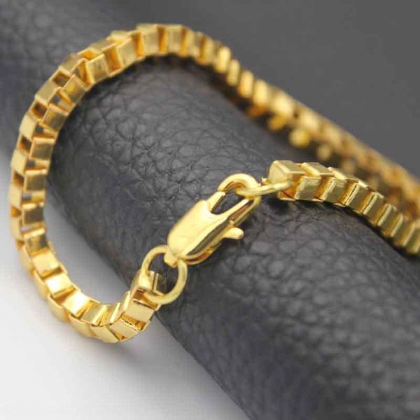 4mm18k gold fashion women's mahua chain twist 4mm18k gold fashion women's mahua chain accessories twist bracelet accessories brace, Golden;silver
4mm18k gold fashion women's mahua chain twist 4mm18k gold fashion women's mahua chain accessories twist bracelet accessories brace, Golden;silver