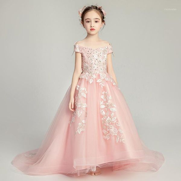 girl's dresses sequins flower girl for weddings boat neck prom communion mesh applique dress children trailing evening sweet gowns1, Red;yellow
girl's dresses sequins flower girl for weddings boat neck prom communion mesh applique dress children trailing evening sweet gowns1, Red;yellow
