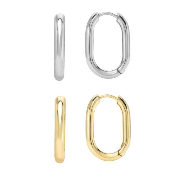 hoop & huggie 100% 925 sterling silver punk earrings retro geometric oval luxury engagement for women gold jewelry, Golden;silver
hoop & huggie 100% 925 sterling silver punk earrings retro geometric oval luxury engagement for women gold jewelry, Golden;silver
