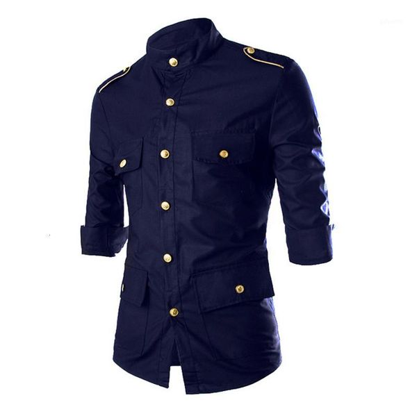 american & european fashion golden badges yong men's shirts -2xl man slim fit novelty army style boy clothes drop shipping1, White;black
american & european fashion golden badges yong men's shirts -2xl man slim fit novelty army style boy clothes drop shipping1, White;black