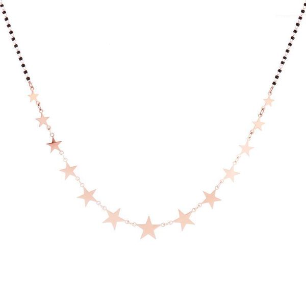 stainless steel necklace for woman charms multi-star black beaded chain choker neckalce for women accessories friend gifts1, Golden;silver
stainless steel necklace for woman charms multi-star black beaded chain choker neckalce for women accessories friend gifts1, Golden;silver