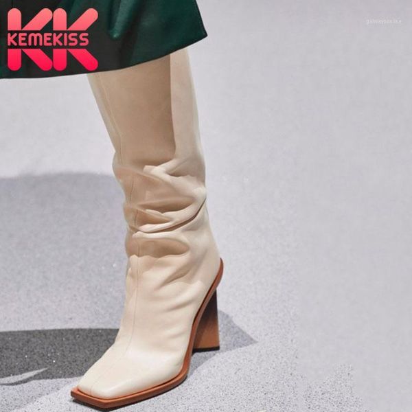 boots kemekiss women knee fashion high heel winter shoes woman square toe long boot warm party footwear size 35-431, Black
boots kemekiss women knee fashion high heel winter shoes woman square toe long boot warm party footwear size 35-431, Black