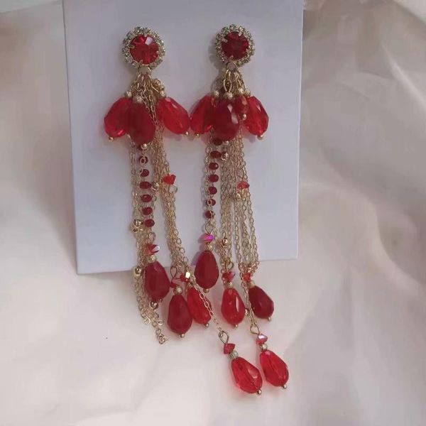 chinese style romantic crystal dangle earrings for new year shining rhinestone long earrings vintage fashion jewelry, Silver
chinese style romantic crystal dangle earrings for new year shining rhinestone long earrings vintage fashion jewelry, Silver