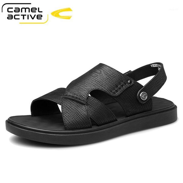 sandals camel active summer men's casual shoes beach comfortable genuine leather black cowhide men slippers1
sandals camel active summer men's casual shoes beach comfortable genuine leather black cowhide men slippers1