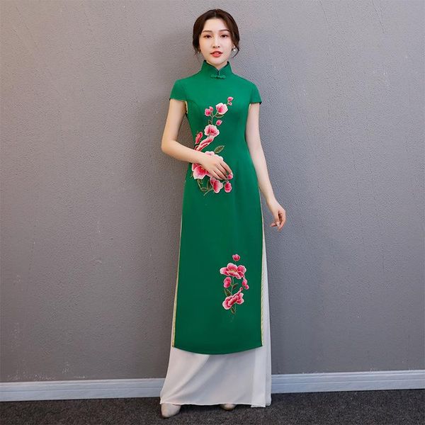 modern chinese wedding gowns traditional qipao cheongsam design evening dress embroidery dresses vestido oriental plus size 4xl, Red
modern chinese wedding gowns traditional qipao cheongsam design evening dress embroidery dresses vestido oriental plus size 4xl, Red