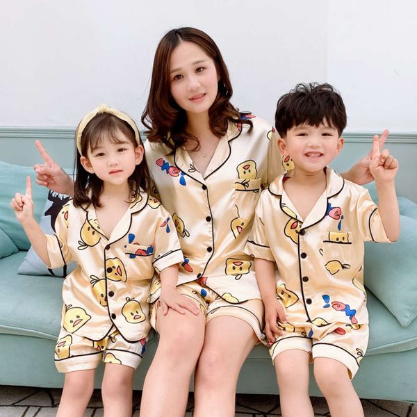 household children's pajamas thin suit summer ice cartoon parent child boys girls air conditioning cloth, Blue;red
household children's pajamas thin suit summer ice cartoon parent child boys girls air conditioning cloth, Blue;red
