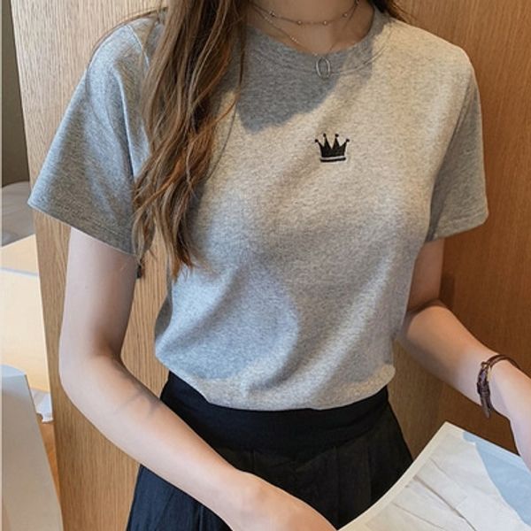 pure cotton 2020 new korean loose cartoon printed t- for women short sleeve t- shirt bottomed shirt student fashion 7gqpc, White
pure cotton 2020 new korean loose cartoon printed t- for women short sleeve t- shirt bottomed shirt student fashion 7gqpc, White