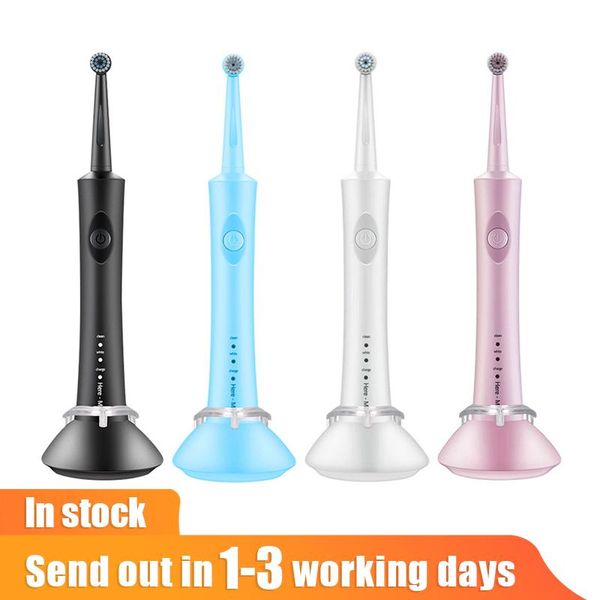 rotating electric toothbrush soft bristles automatic teeth brush rechargeable 3 modes colorful waterproof electric tooth brush 
rotating electric toothbrush soft bristles automatic teeth brush rechargeable 3 modes colorful waterproof electric tooth brush