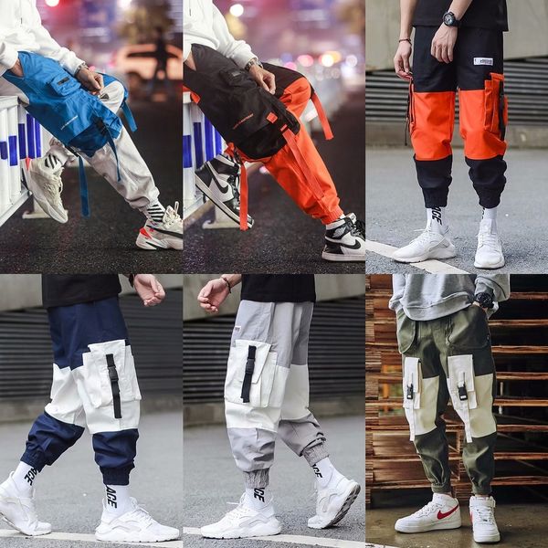 bgbit ins guochao мужской мода бренд свободного плотные брюки мода комбинезоны брюки хоп корейские поножи шика overallsoveralls французского, Blue 
bgbit ins guochao мужской мода бренд свободного плотные брюки мода комбинезоны брюки хоп корейские поножи шика overallsoveralls французского, Blue