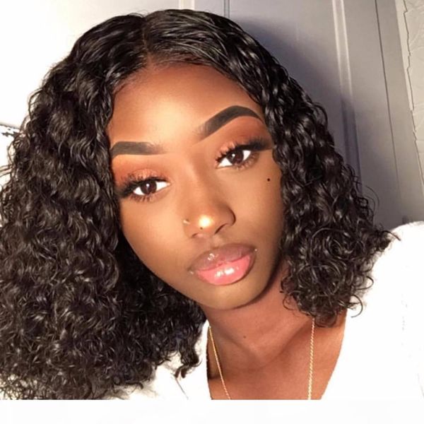 4x4 closure wigs pre plucked with baby hair glueless brazilian virgin curly lace front short bob human hair wig 4x4 for black women, Black;brown
4x4 closure wigs pre plucked with baby hair glueless brazilian virgin curly lace front short bob human hair wig 4x4 for black women, Black;brown