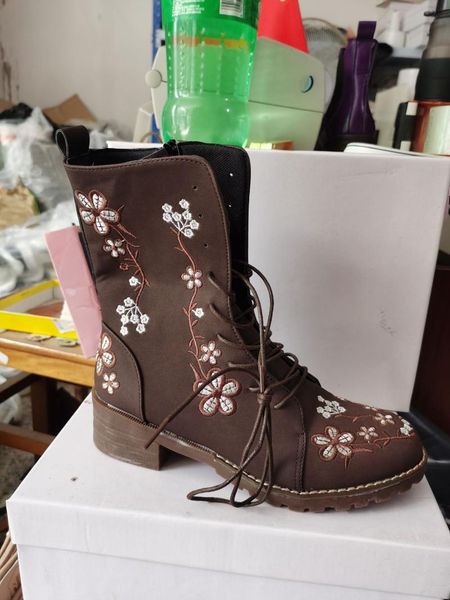 women boots female women shoes ankle autumn british wind genuine leather thick with short boots motorcycle martin shoes, Black
women boots female women shoes ankle autumn british wind genuine leather thick with short boots motorcycle martin shoes, Black