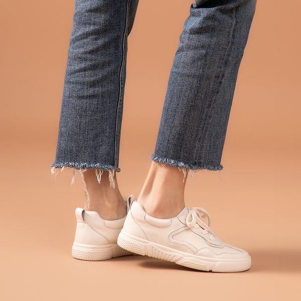 beautoday sneakers women genuine cow leather round toe lace-up closure ladies casual flats shoes white handmade 29039 201105, Black
beautoday sneakers women genuine cow leather round toe lace-up closure ladies casual flats shoes white handmade 29039 201105, Black