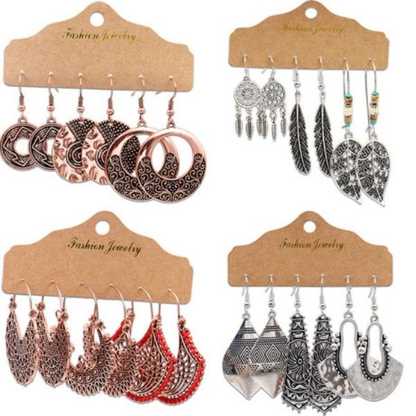 bohemian earrings vintage ethnic style metal tassel dangle earrings for women retro carving flower big fashion jewelry gift kimter-c340fz
bohemian earrings vintage ethnic style metal tassel dangle earrings for women retro carving flower big fashion jewelry gift kimter-c340fz