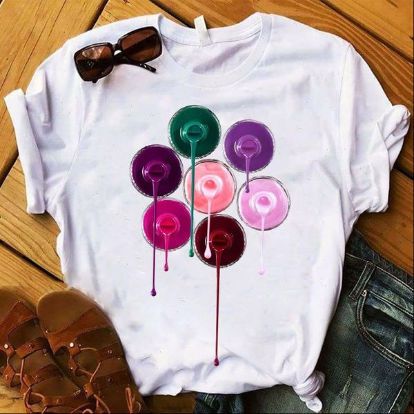 women t womens 2021 graphic finger nail 3d camisas lady short sleeve summer tshirt tee shirt female ladies clothes t shirt, White
women t womens 2021 graphic finger nail 3d camisas lady short sleeve summer tshirt tee shirt female ladies clothes t shirt, White