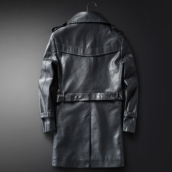 2021 new mens from multi-pocket jackets pu coat asian size jacket leather men's tag k203 u7e5, Black
2021 new mens from multi-pocket jackets pu coat asian size jacket leather men's tag k203 u7e5, Black