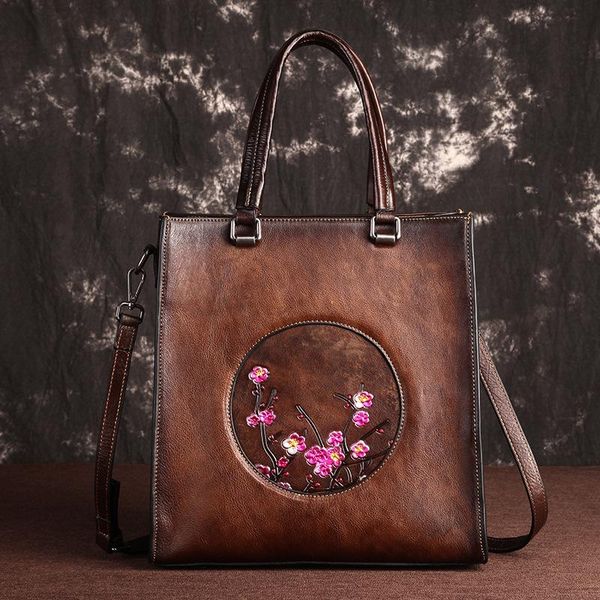 real cowhide messenger female shoulder shopping bag floral pattern design tote bags women genuine leather handbag
real cowhide messenger female shoulder shopping bag floral pattern design tote bags women genuine leather handbag