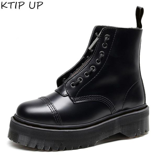 мода натуральная кожа ботильоны для женщин весна осень gothic платформа boots коренастый punk мотоциклов женская обувь, Black
мода натуральная кожа ботильоны для женщин весна осень gothic платформа boots коренастый punk мотоциклов женская обувь, Black