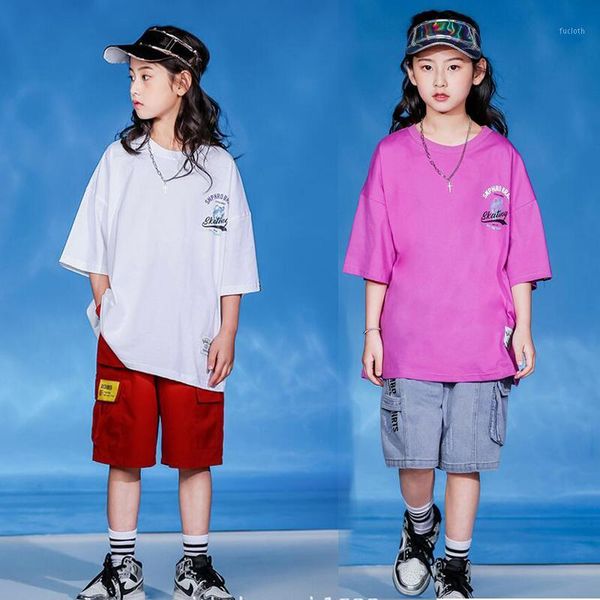 children hip hop clothing oversized t shirt gym shorts for girls boys jazz dance costume ballroom festival dancing clothes1, Black;red
children hip hop clothing oversized t shirt gym shorts for girls boys jazz dance costume ballroom festival dancing clothes1, Black;red