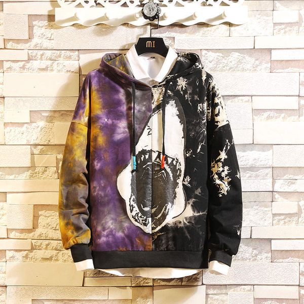 2021 new hoodies tie dye hip hop japanese street wear contrast with male hoodie 6bjw, Black
2021 new hoodies tie dye hip hop japanese street wear contrast with male hoodie 6bjw, Black