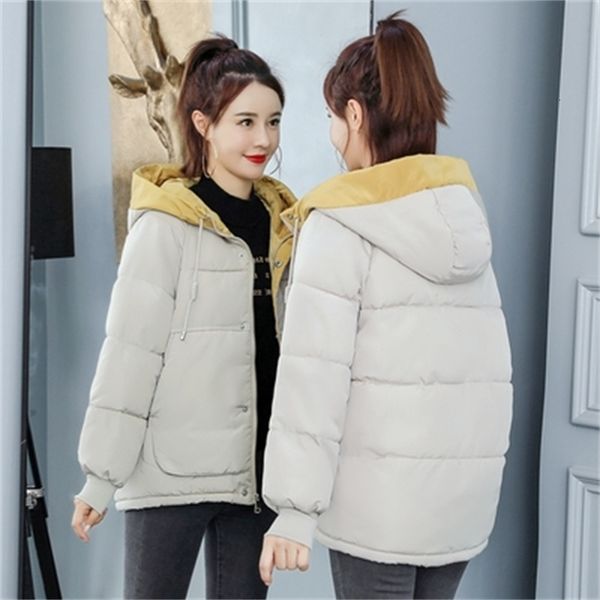 2021 new short winter coat new korean green fashion yellow s-3xl plus thick red heat with hood female parka e00p, Black
2021 new short winter coat new korean green fashion yellow s-3xl plus thick red heat with hood female parka e00p, Black