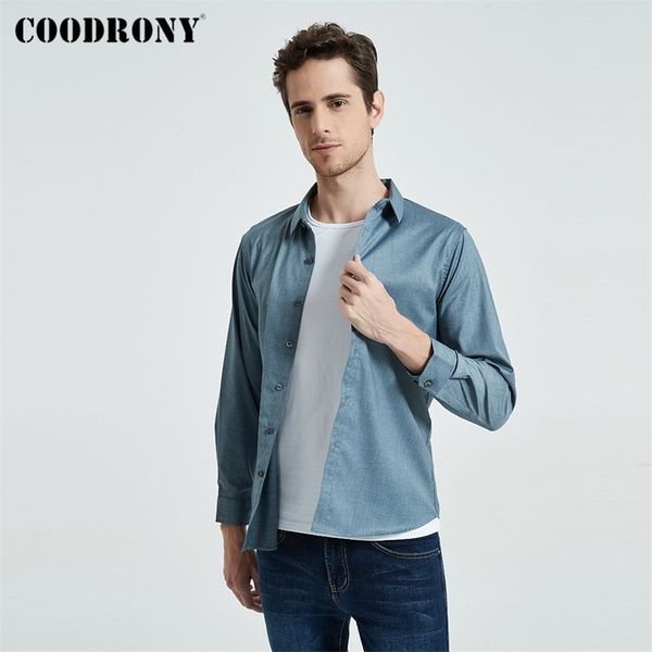 coodrony brand spring autumn fashion mens shirts long sleeve shirt men clothes pure color business casual camisa masculina c6008 201120, White;black
coodrony brand spring autumn fashion mens shirts long sleeve shirt men clothes pure color business casual camisa masculina c6008 201120, White;black