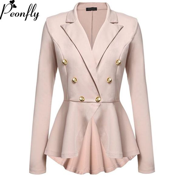 peonfly fashion slim fit women jackets womens ladies office jacket elegant female solid button plus size 201027, Black;brown
peonfly fashion slim fit women jackets womens ladies office jacket elegant female solid button plus size 201027, Black;brown